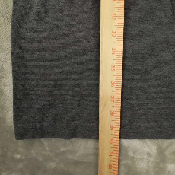 Chaps Ralph Lauren Men's Henley Shirt Gray Long Sleeve Waffle Thermal size Large - Picture 6 of 6